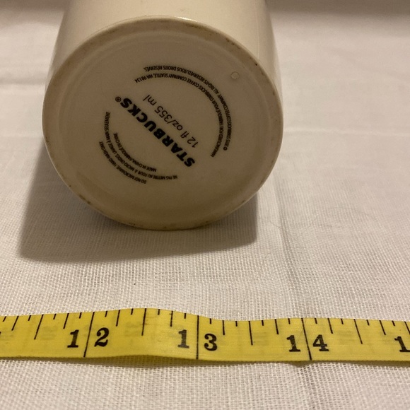 Starbucks 2015 Ceramic Mug With Lid NWOT - Picture 4 of 7